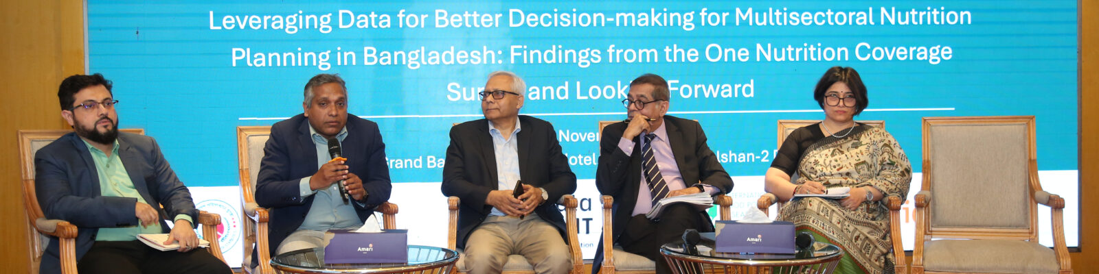 Seminar – Leveraging Data for Better Decision-Making for Multisectoral Nutrition Planning in Bangladesh